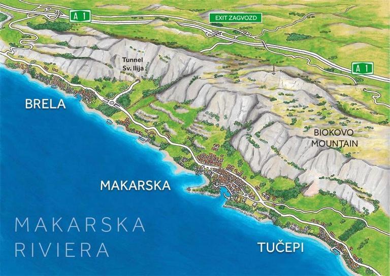 Apartman Tony Makarská Exteriér fotografie